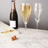 Angled Crystal Prosecco Glasses ViskiÂ® (Set of 2)