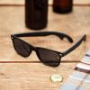 Matte Black and Olivine Bottle Opener Sunglasses Foster & Ryeâ„¢