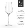 3 Piece Raye Crystal Angled Glass and Decanter Set ViskiÂ®