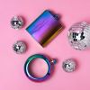 Mirage Iridescent Stainless Steel Flask BlushÂ®