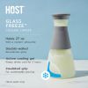 Carafe Glass FREEZEâ„¢ Gray HOSTÂ®