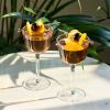 Raye Angled Crystal Nick & Nora Glasses ViskiÂ® (Set of 2)