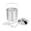 Stainless Steel Ice Bucket with Tongs True