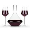 3 Piece Raye Crystal Angled Glass and Decanter Set ViskiÂ®