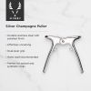 Harrison Champagne Puller in Silver Viski