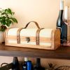 1 Bottle Vintage Striped Trunk Wine Box TwineÂ®