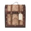 6 Bottle Old World Wooden Wine Box TwineÂ®