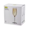 Stemmed Champagne Flutes (Set of 6)