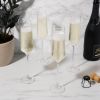 Reserve Inez Crystal Flute Glasses ViskiÂ® (Set of 4)