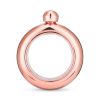Rose Gold 3 Oz Bangle Flask Blush