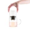 Blake Glass Tea Infuser Mug Pinky UpÂ®