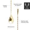 Belmont 40cm Weighted Barspoon in Gold Viski