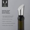Harrison Stainless Steel Heavyweight Bottle Stopper ViskiÂ®