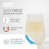 Glass FREEZEWine Glass (Set of 2) by HOST