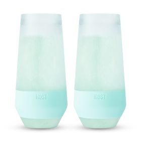 Champagne FREEZEâ„¢ Seafoam Tint HOSTÂ® (Set of 2)