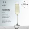 Reserve Inez Crystal Flute Glasses ViskiÂ® (Set of 4)