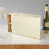 2 Bottle Wood Wine Box TwineÂ®
