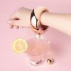 Rose Gold 3 Oz Bangle Flask Blush