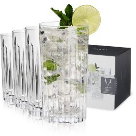 Reserve Milo Crystal Highball Glasses ViskiÂ® (Set of 4)
