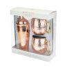 Hammered Copper Bar Set by TwineÂ®