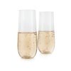 Flexi Stemless Champagne Flutes (Set of 2)