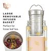 Blair Bee Glass Travel Infuser Mug Pinky UpÂ®