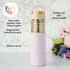 Dana Lavender Glass Travel Mug Pinky UpÂ®
