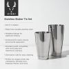 2 Piece Harrison Stainless Steel Shaker Tin Set ViskiÂ®