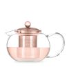 CandaceRose Gold Glass Teapot & Infuser by Pinky Up