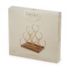 Pyramid Six Bottle Wine Rack by Twine