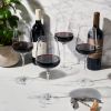 Reserve Inez Crystal Bordeaux Glasses ViskiÂ® (Set of 4)