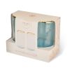 Aqua Bubble Glass Tumbler Set by Twine