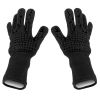 BBQ Gloves 1472°F Heat Resistant Grill Gloves Anti-slip Carbon Fiber BBQ Gloves Oven Gloves Mitts For Barbecue Cooking Baking Welding Cutting