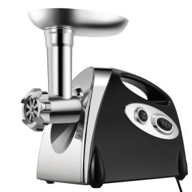 2800W Electric Meat Grinder Set Food Sausage Stuffer Mincer 1 Cutting Blade 4 Plates (Option: UK)