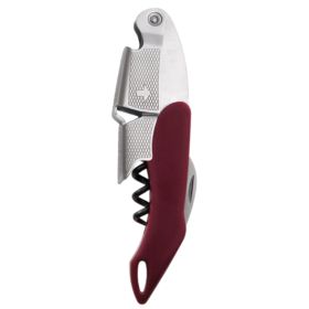 Sommelier: Waiter’s Corkscrew (Color: Red)